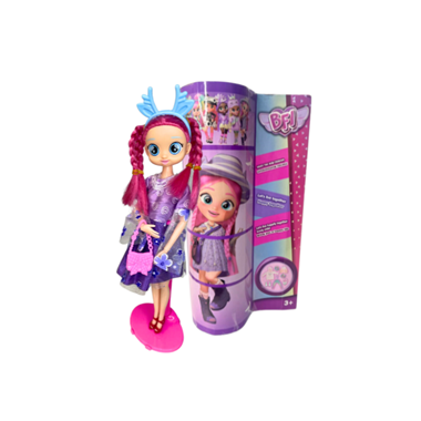 Кукла в шляпе 28 см с аксессуарами