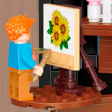 Конструктор Balody 21168 3D-Картина Букет полевых цветов 1277 дет 23x30x8 см