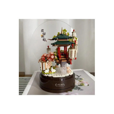 Конструктор Balody 21239 Музыкальная шкатулка Китайский домик 538 дет 23x30x8