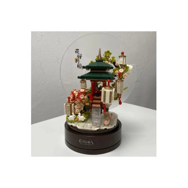 Конструктор Balody 21239 Музыкальная шкатулка Китайский домик 538 дет 23x30x8