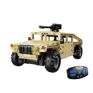 Конструктор Qman 54004 Техника &quot;Джип Yuetu &quot; на радиоуправлении 413 дет.