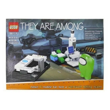 Конструктор QS08 47038 Among us "Пост наблюдения" 164 дет в коробке 29х4х21 см Конструктор QS08 47038 Among us "Пост наблюдения" 164 дет в коробке 29х4х21 см