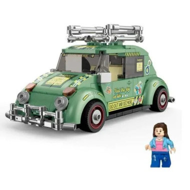 Конструктор DeCool 28007 Техника Машина &quot;Граффити Ретро Жук&quot; 312 дет.