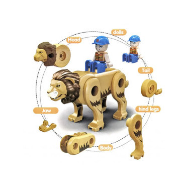 Конструктор 61131 Lions Blocks Лев, 13 дет.