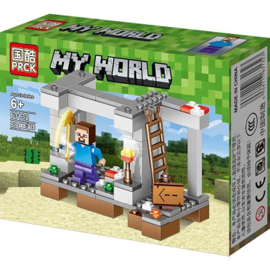 Конструктор PRCK 63036 Майнкрафт &quot;На Остров&quot; 8 шт в упаковке 19х14х4.3 см