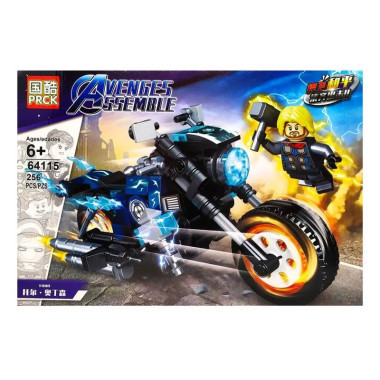 Конструктор PRCK 64115 Супергерои &quot;Мотоцикл Супер Мести&quot; 4 шт в д/б