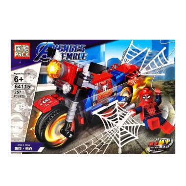 Конструктор PRCK 64115 Супергерои &quot;Мотоцикл Супер Мести&quot; 4 шт в д/б