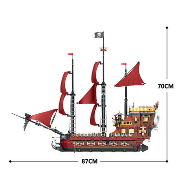 Конструктор Reobrix 66010 Пираты &quot;Месть королевы Анны&quot; 3066 дет.