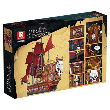 Конструктор Reobrix 66010 Пираты &quot;Месть королевы Анны&quot; 3066 дет.