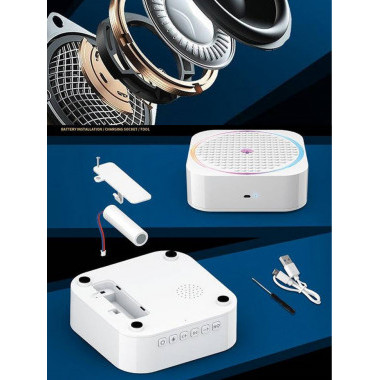 Конструктор QuanGuan 100217 Музыкальная колонка Bluetooth &quot;Пианист&quot; 485 дет. 16.8x22x13.7 см (подсветка+движение)