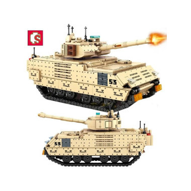 Конструктор Sembo 207005 Танк Меркава 659 деталей