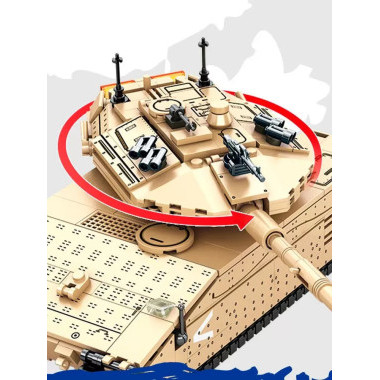 Конструктор Sembo 207005 Танк Меркава 659 деталей