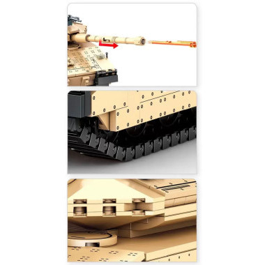 Конструктор Sembo 207005 Танк Меркава 659 деталей