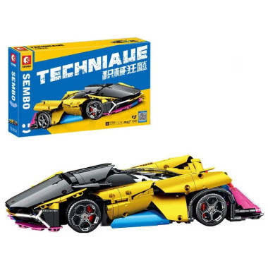 Конструктор Sembo 701924 Техника Машина "Lamborgini Future" 1096 дет. Конструктор Sembo 701924 Техника Машина "Lamborgini Future" 1096 дет.