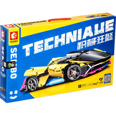 Конструктор Sembo 701924 Техника Машина &quot;Lamborgini Future&quot; 1096 дет.