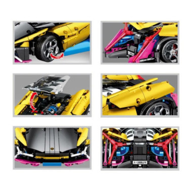 Конструктор Sembo 701924 Техника Машина &quot;Lamborgini Future&quot; 1096 дет.