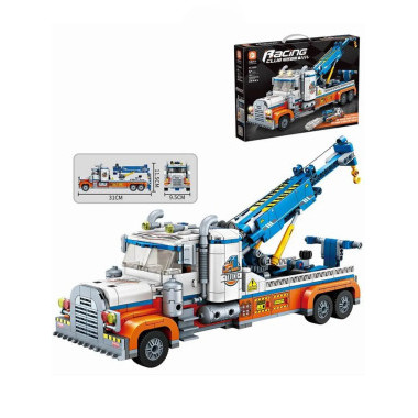 Конструктор Forange FC1618 Racing "Большегрузный эвакуатор" 781 дет. 52х36х7 Конструктор Forange FC1618 Racing "Большегрузный эвакуатор" 781 дет. 52х36х7