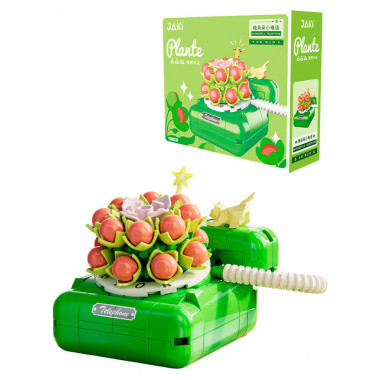 Конструктор Jaki Plante JK2718 Телефон винтажный с суккулентами 19x6x16 см Конструктор Jaki Plante JK2718 Телефон винтажный с суккулентами 19x6x16 см