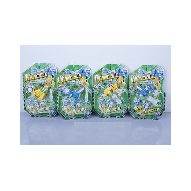 Самолет трансформер 2 в одном в блистере 22х16 см