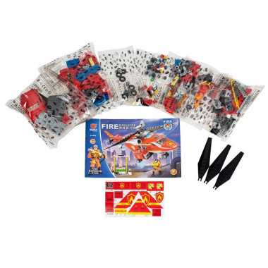 Конструктор BBlock XJ-829F Сити &quot;Спасательный вертолет&quot; 431 дет. 48x30x7 см