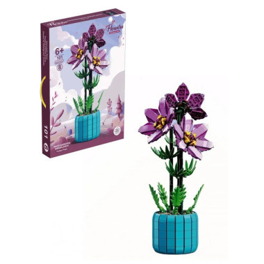 Конструктор Zuanma 101-8 Азалия 798дет. 41x5.5x29