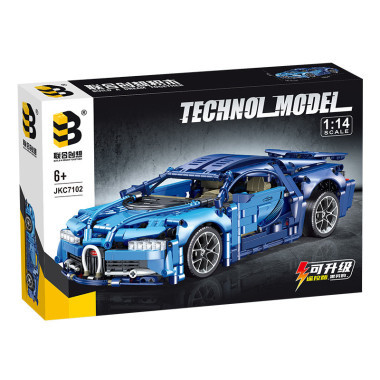 Конструктор JKC7102 Техника Машина Bugatti  1:14 1300 дет. Конструктор JKC7102 Техника Машина Bugatti  1:14 1300 дет.