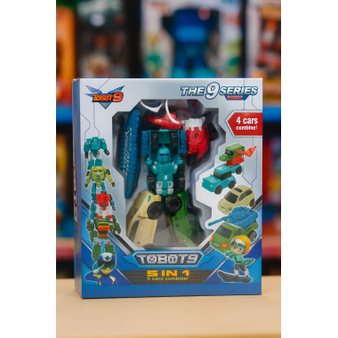 Робот-трансформер 5 в 1 в коробке 28х7.5х23.5 см