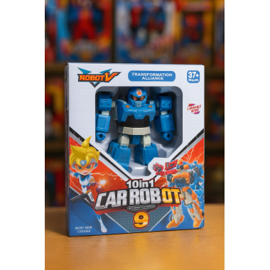 Трансформер мини робот &quot;Авто&quot; 10 видов в коробке 21.4х7х17.4 см