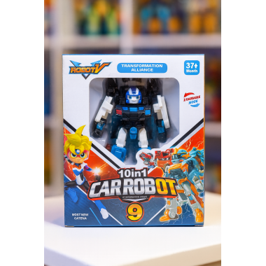 Трансформер мини робот &quot;Авто&quot; 10 видов в коробке 21.4х7х17.4 см