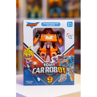 Трансформер мини робот &quot;Авто&quot; 10 видов в коробке 21.4х7х17.4 см