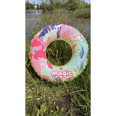 Надувной круг для плавания &quot;Пони&quot; 70 см