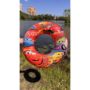 Круг надувной для плавания &quot;Тачки&quot; 60см