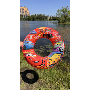 Круг для плавания &quot;Тачки&quot; 70 см