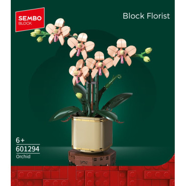 Конструктор SEMBO 601294 "Орхидея" 357 дет. 8X20X6 Конструктор SEMBO 601294 "Орхидея" 357 дет. 8X20X6