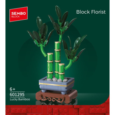 Конструктор SEMBO 601295 "Бамбук" 254 дет. 8X20X6