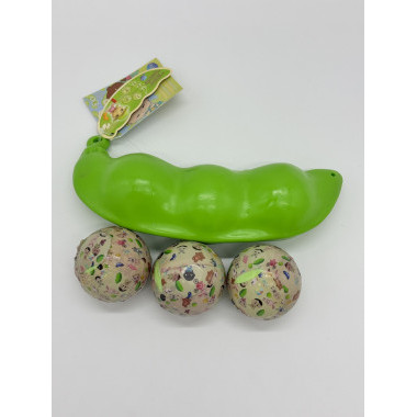 Пупсик сюрприз Крошки-Горошки с одеждой в упаковке 12шт