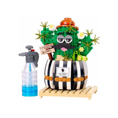 Конструктор Loz 1245 &quot;Мистер кактус&quot; 578 дет. 11x6.5x24 см