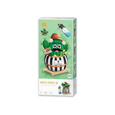 Конструктор Loz 1245 &quot;Мистер кактус&quot; 578 дет. 11x6.5x24 см