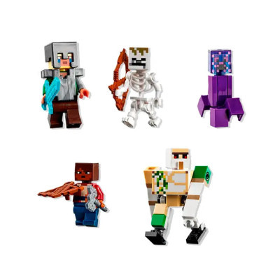 Конструктор SEMBO 60075 Майнкрафт &quot;Мерзость из джунглей&quot; 501 дет. в кор.33х31х6 см