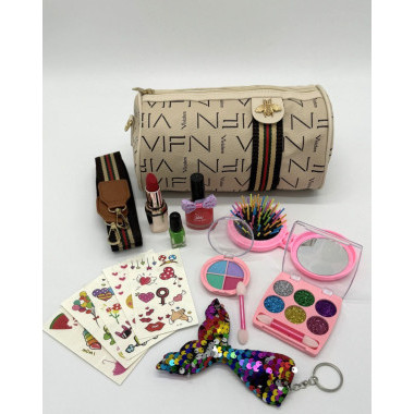 Модные сумки с косметикой случайный цвет 23х4х28