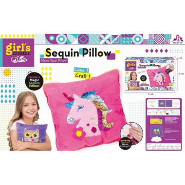 Набор для рукоделия &quot;Сделай сам&quot; подушка в коробке 25х15.5х6 см