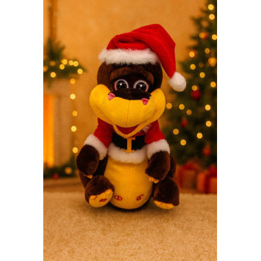 Динозаврик музыкальный на батарейках  поет 10 песен не детские ,Повторюшка,Зарядка через USB 30*12*10