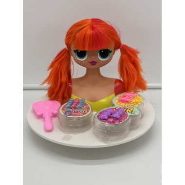 Манекен для создания причесок 33х12х27 (3 вида)