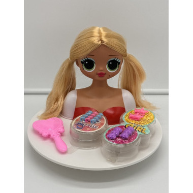 Манекен для создания причесок 33х12х27 (3 вида)