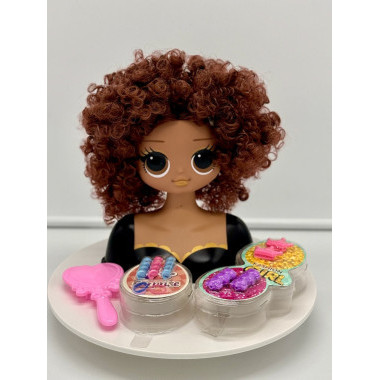 Манекен для создания причесок 33х12х27 (3 вида)