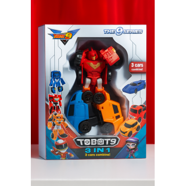 Робот-трансформер 3 в одном 2 вида в коробке 24.5х7.8х17.5 см