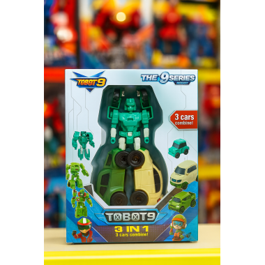 Робот-трансформер 3 в одном 2 вида в коробке 24.5х7.8х17.5 см