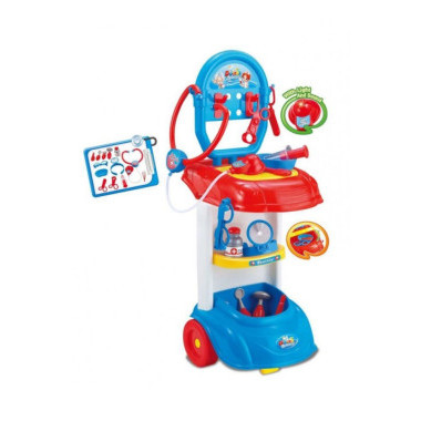 Игровой центр &quot;Столик доктора&quot; 12 предметов в кор. 50х14х34 см