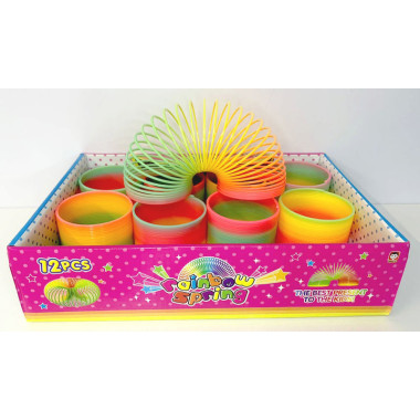 Пружинки "Радуга" средняя 12шт в упаковке