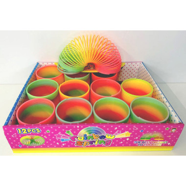 Пружинки &quot;Радуга&quot; средняя 12шт в упаковке